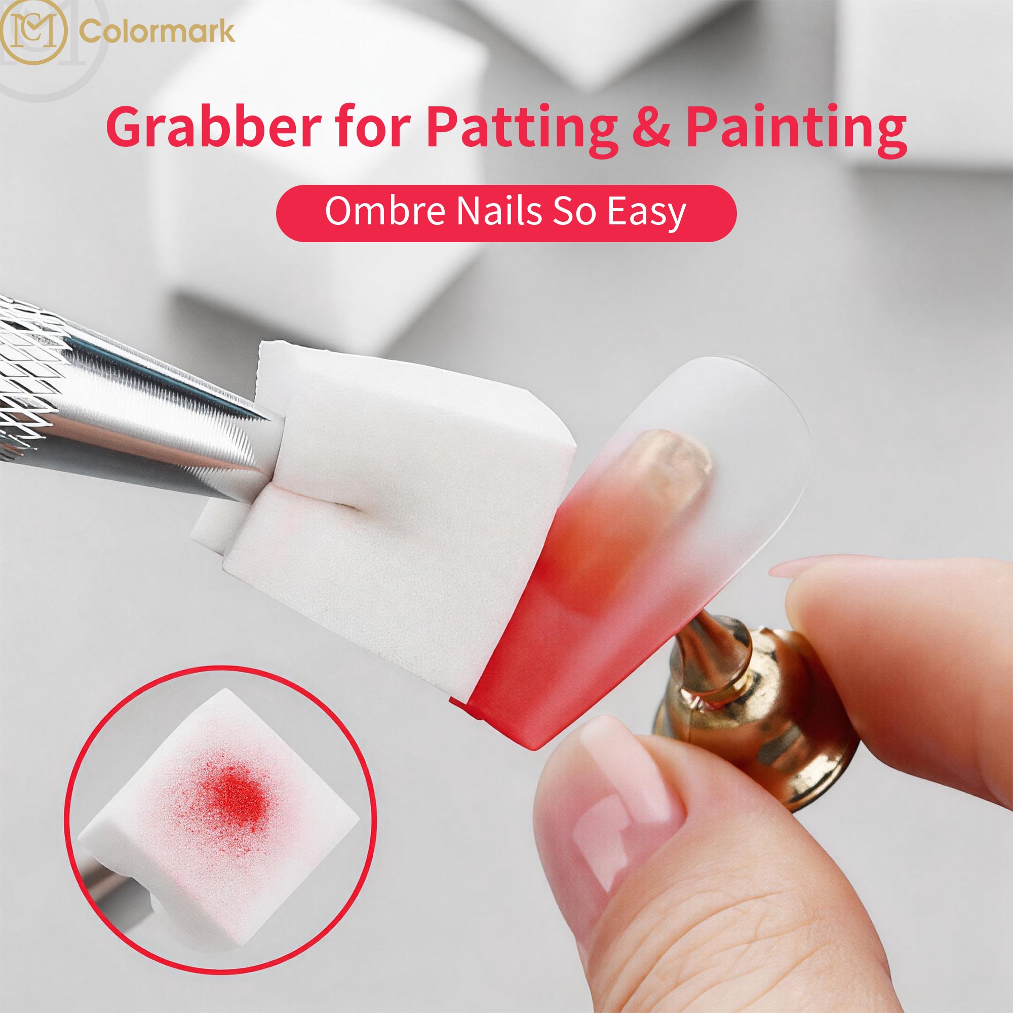 New Clap Glue 9 Grid Nail Art Clap Solid Painted Blush 2025 Saturated Sizzy Gradient Wash-free Pat Pat Gel Painting Gel