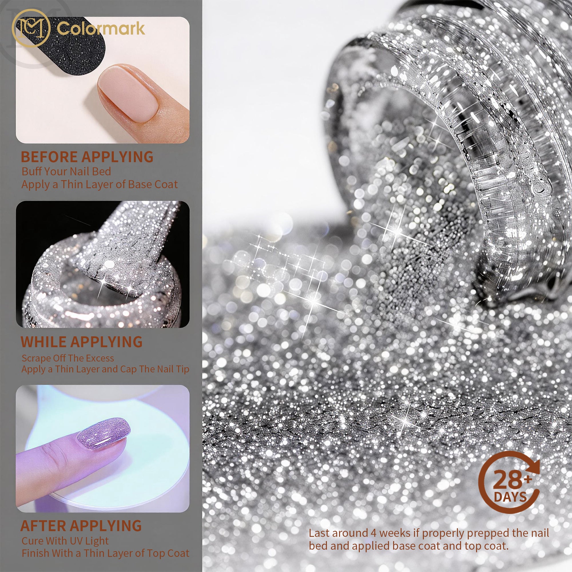 Trending Flashing Medra Disco Glitter Matte Reinforced Nail Polish Gel Reflective Disco Flashing Gel Polish 2026 for Salon