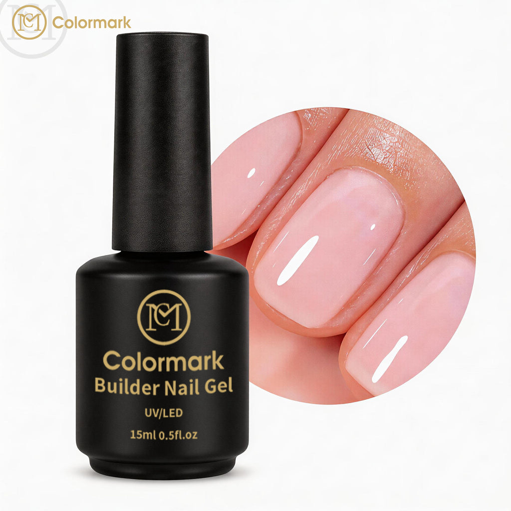 Strong Builder BIAB Construction Gel with No Heat for Natural-Looking Nail Extensions and Durable Overlays Led Lamp Source