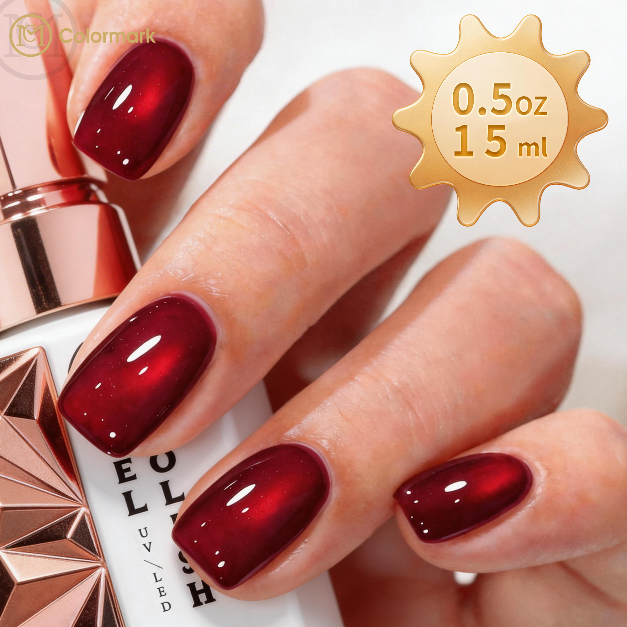 Cat Eye Designer Luxury Nail Gel Polish Magnet LED Cure Vegan Non-Toxic Hema Free Glitter UV Polish Bottle for DIY